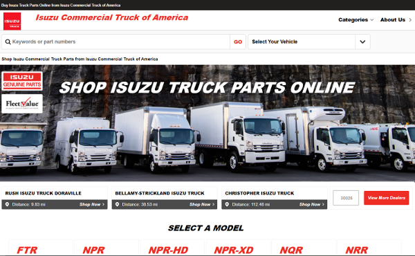 Isuzu Trucks Parts Mothership by SimplePart