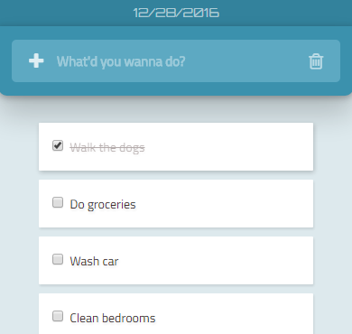 To Do List in AngularJS